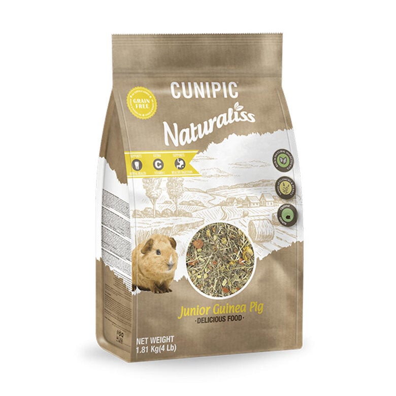 Cunipic Naturaliss Mistura natural para porquinhos-da-índia,  Imagem número 1 Cunipic Naturaliss Mistura natural para porquinhos-da-índia, , large Imagem número 1