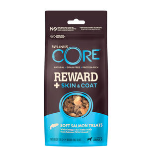 Wellness Core Bocadinhos Reward+ Skin&Coat Salmão para cães