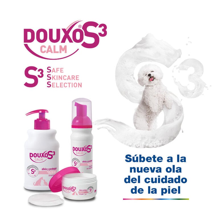 Ceva Douxo S3 Calm Mousse Pele Sensível para animais de estimação,  Imagem número 5 Ceva Douxo S3 Calm Mousse Pele Sensível para animais de estimação, , large Imagem número 5