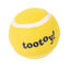 Tootoy! Chase Squeaker Ball Amarela bola de ténis para cães, , large Indicador imagem número 2