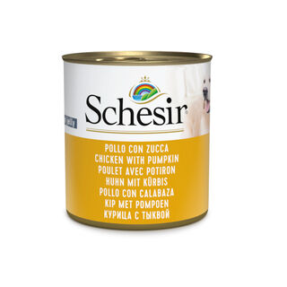 Schesir Adult Frango com Abóbora lata para cães