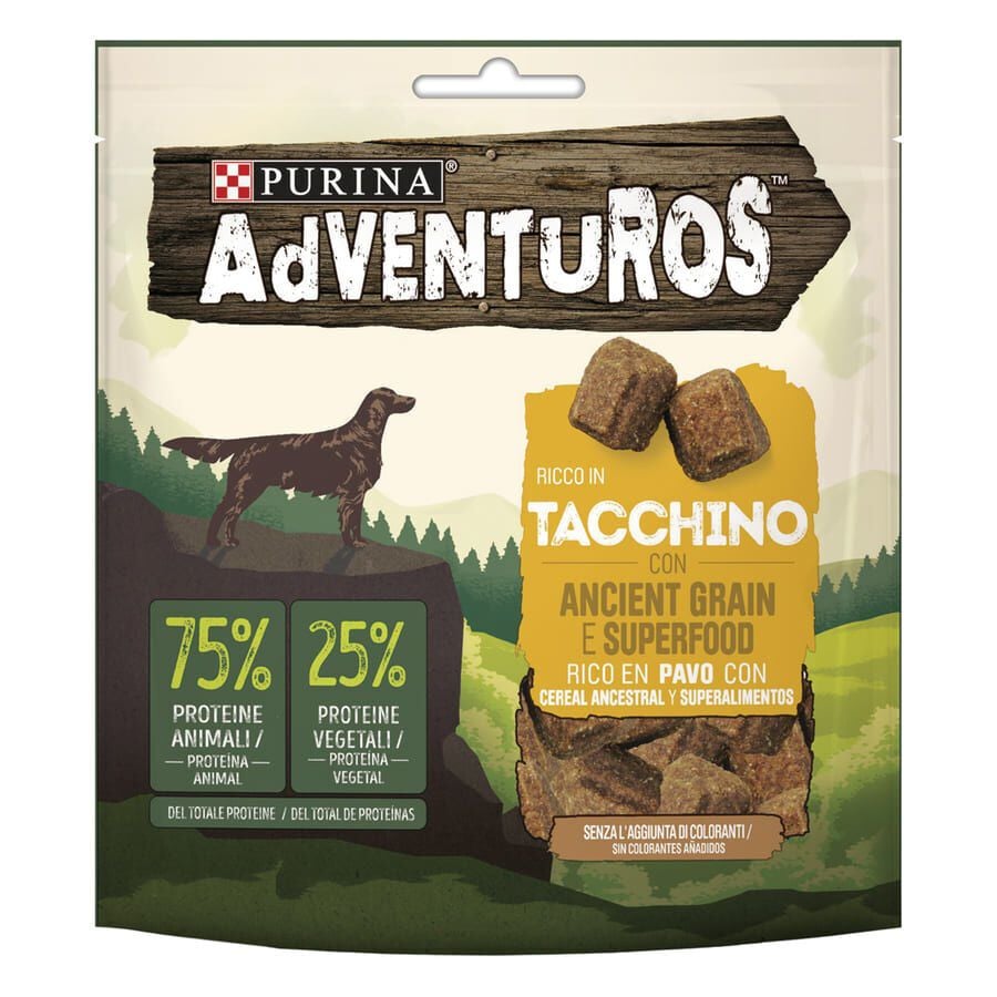 120 g Adventuros Snacks de Per&uacute; e Cereais Ancestrais para C&atilde;es, , large Imagem n&uacute;mero 1