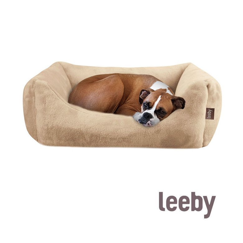 Leeby Alcofa com Capa Amovível Bege para cães,  Imagem número 2 Leeby Alcofa com Capa Amovível Bege para cães, , large Imagem número 2
