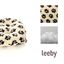 Leeby Almofada oval com estampado de patas para cães, , large Indicador imagem número 3