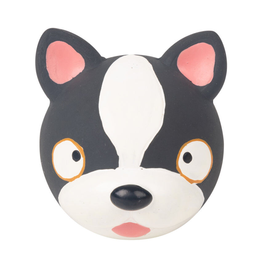 Tootoy! Chew Bulldog Franc&ecirc;s mordedor de l&aacute;tex com som para c&atilde;es, , large Imagem n&uacute;mero 1