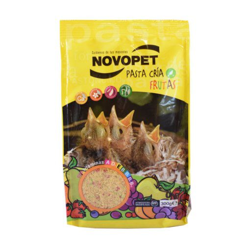 Novopet pasta alimenticia cr&iacute;as canario-periquito Imagem n&uacute;mero 1
