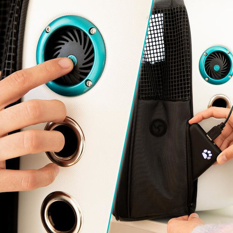 Cecotec Pumba 1800 Travel Fan Transportadora para cães e gatos,  Imagem número 8 Cecotec Pumba 1800 Travel Fan Transportadora para cães e gatos, , large Imagem número 8