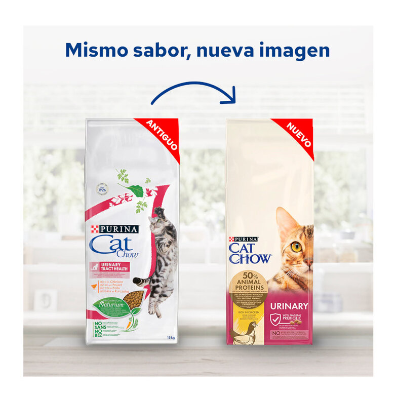 15 kg Cat Chow Urinary Tract Health Frango ração para gatos,  Imagem número 2 15 kg Cat Chow Urinary Tract Health Frango ração para gatos, , large Imagem número 2