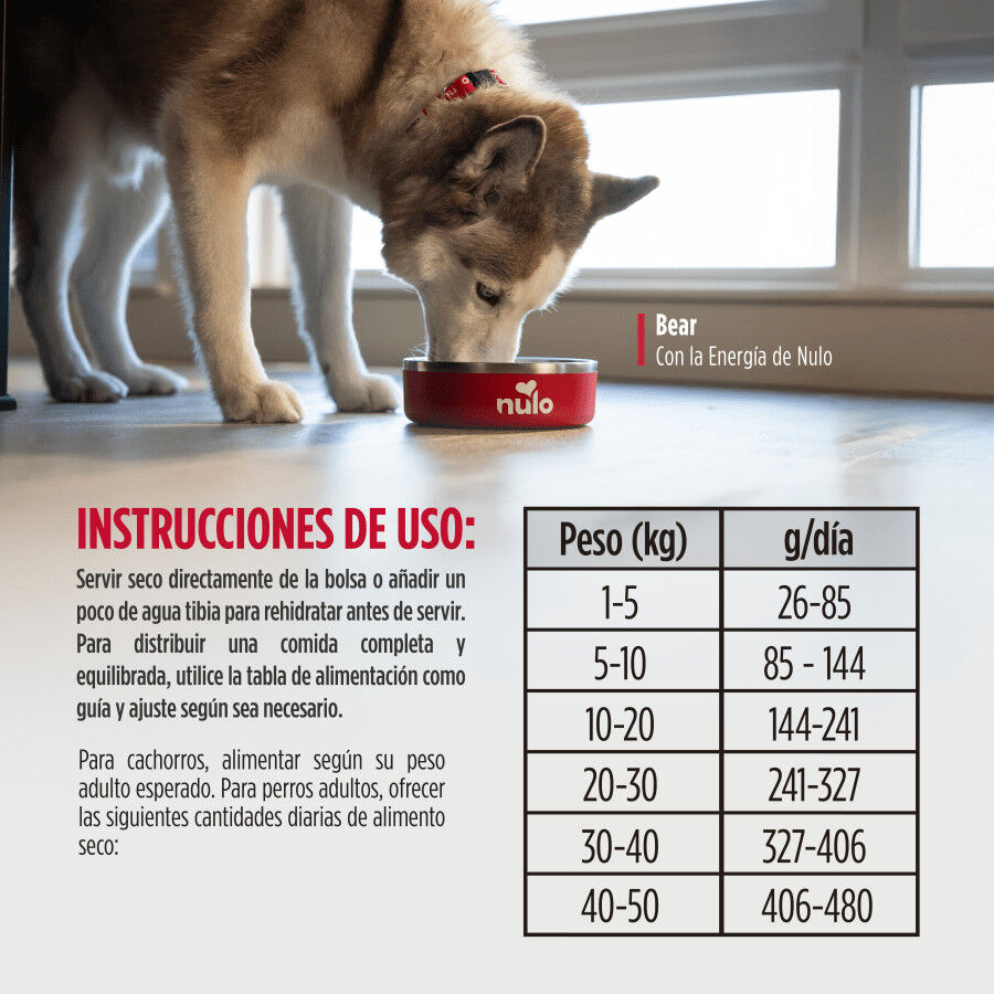 250 g Nulo Freeze-Dried Raw Ra&ccedil;&atilde;o de Peru com Salm&atilde;o e Morangos para c&atilde;es, , large Imagem n&uacute;mero 2