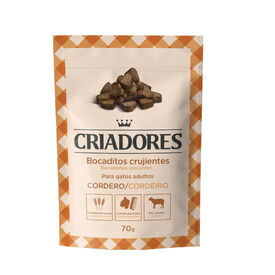 Criadores Snacks Crocantes de Cordeiro para gatos