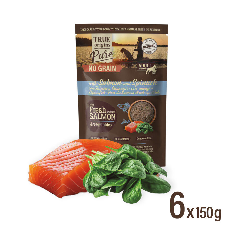 True Origins Pure Multipack Comida h&uacute;mida Carne e Peixe em saquetas para c&atilde;es - Multipack , , large Imagem n&uacute;mero 4