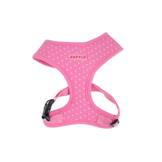 Puppia Dotty Peitoral Rosa para cães