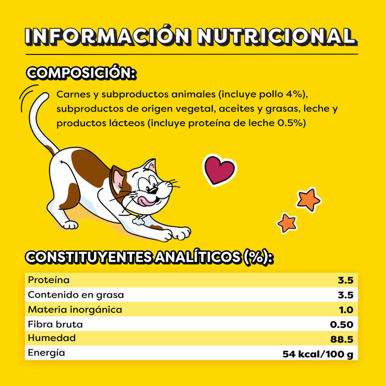 4 saquetas x 10 g Catisfactions Creamy Snack de frango cremoso para gatos,  Imagem número 2 4 saquetas x 10 g Catisfactions Creamy Snack de frango cremoso para gatos, , large Imagem número 2