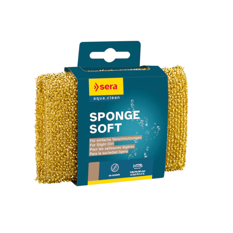 Sera Aqua Clean esponja macia para limpeza de aqu&aacute;rios, , large Imagem n&uacute;mero 1