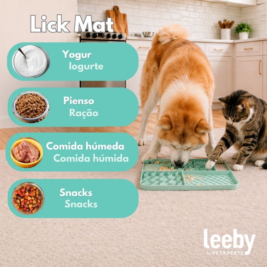 Leeby Tapete de Lamber Verde para c&atilde;es e gatos, , large Imagem n&uacute;mero 6