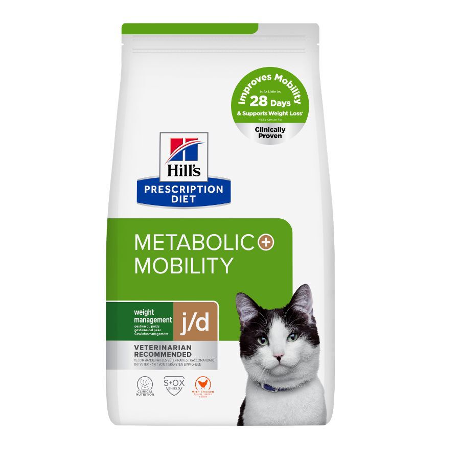 8 kg Hill's Prescription Diet Metabolic + Mobility Ra&ccedil;&atilde;o de frango para gatos, , large Imagem n&uacute;mero 2
