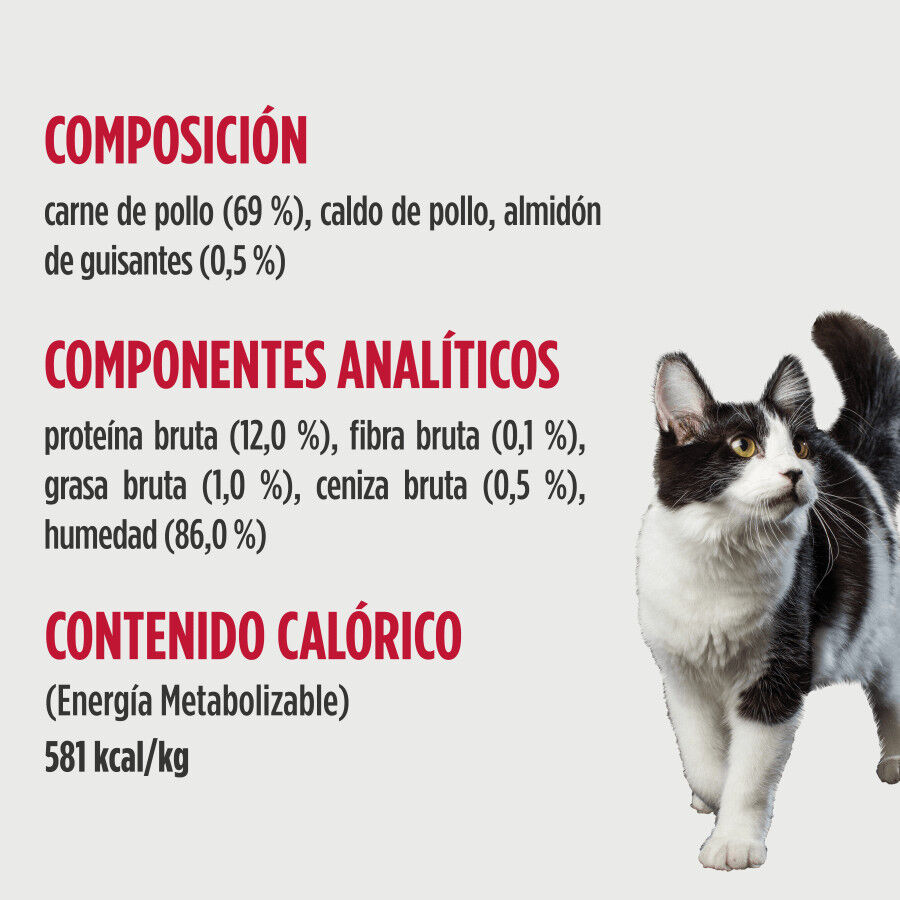 79 g Nulo Comida h&uacute;mida de Frango, Atum e Pato em saquetas para gatos, , large Imagem n&uacute;mero 2