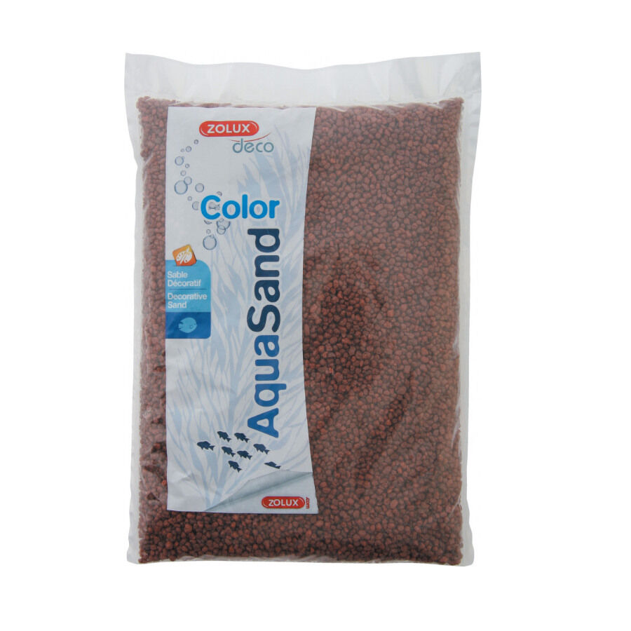 Zolux AquaSand Castanho Cacau para aqu&aacute;rios, , large Imagem n&uacute;mero 1