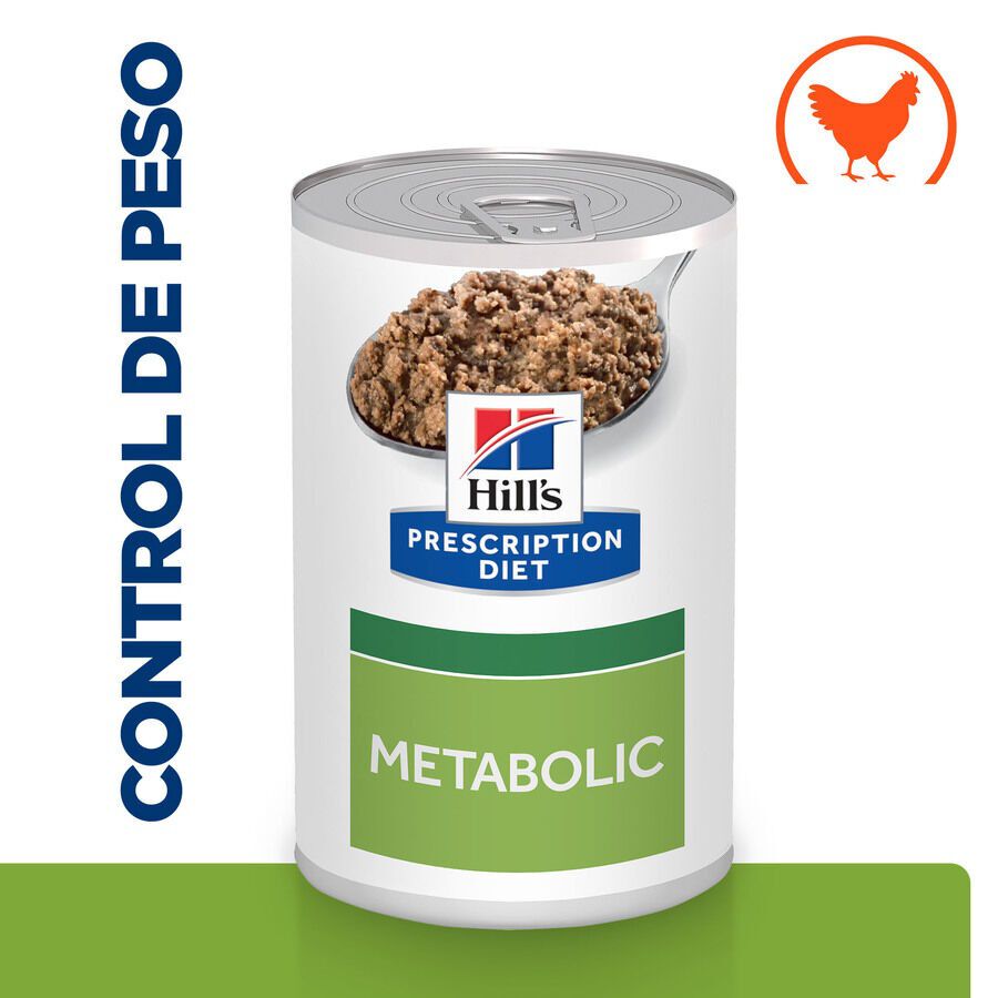 370 g Hill's Prescription Diet Metabolic Frango lata para c&atilde;es, , large Imagem n&uacute;mero 2