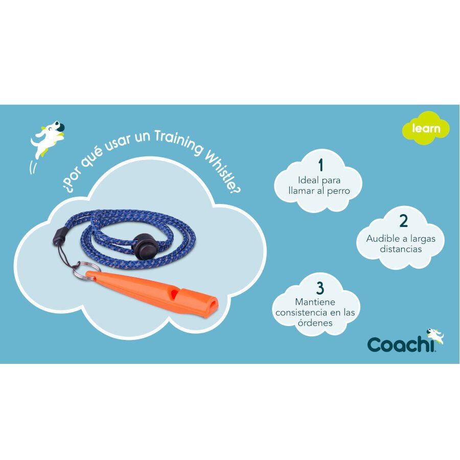 Coachi Apito de adestramento azul claro para c&atilde;o, , large Imagem n&uacute;mero 2