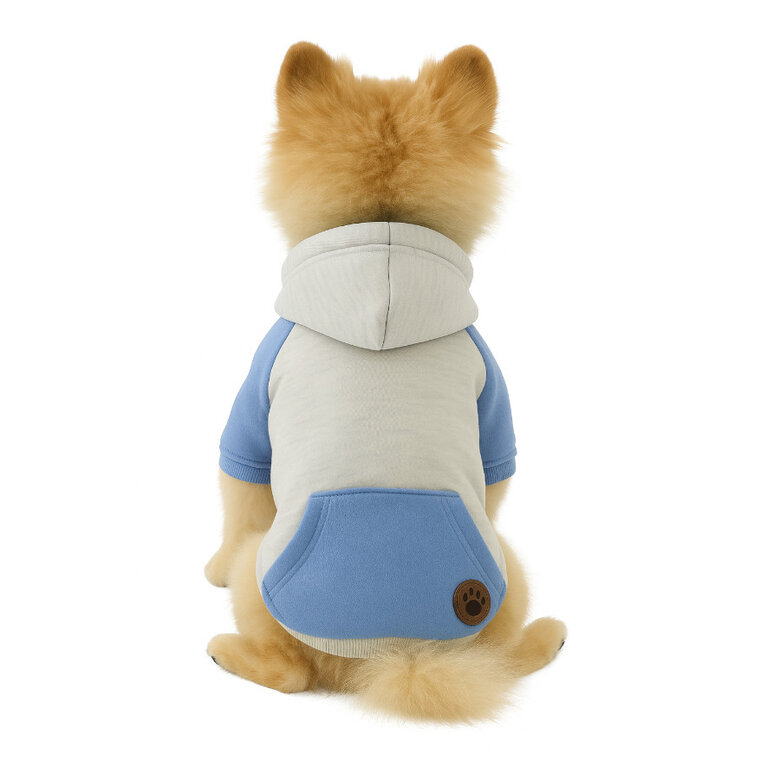 Outech Camisola com capuz azul para cães,  Imagem número 4 Outech Camisola com capuz azul para cães, , large Imagem número 4