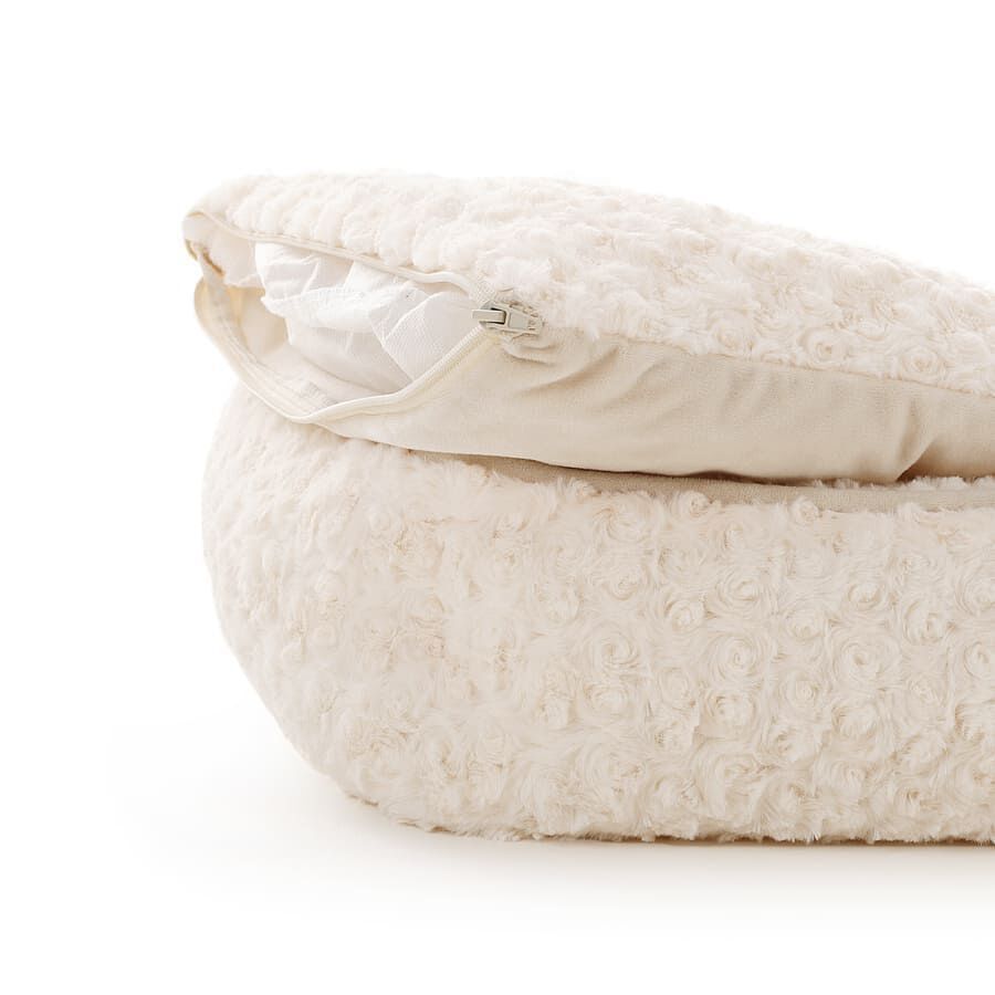 Leeby Alcofa super macia com almofada amov&iacute;vel para cachorros, , large Imagem n&uacute;mero 4