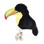 Summer Vibes Tucano de Peluche com Corda para cães, , large Indicador imagem número 1