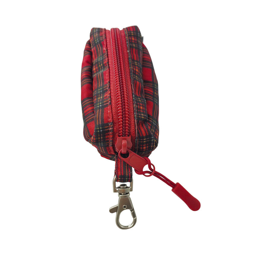 Gotoo Porta-sacos estampado vermelho para c&atilde;es, , large Imagem n&uacute;mero 3