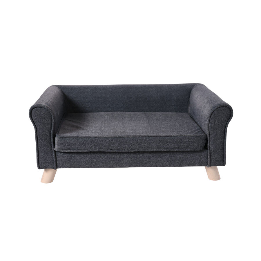 Leeby Sof&aacute; cinza para c&atilde;es, , large Imagem n&uacute;mero 1