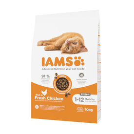 IAMS Kitten&Junior Frango ra&ccedil;&atilde;o para gatos
