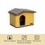 Nayeco Eco Line Casota desmont&aacute;vel na cor mel para c&atilde;es, , large Indicador imagem n&uacute;mero 4