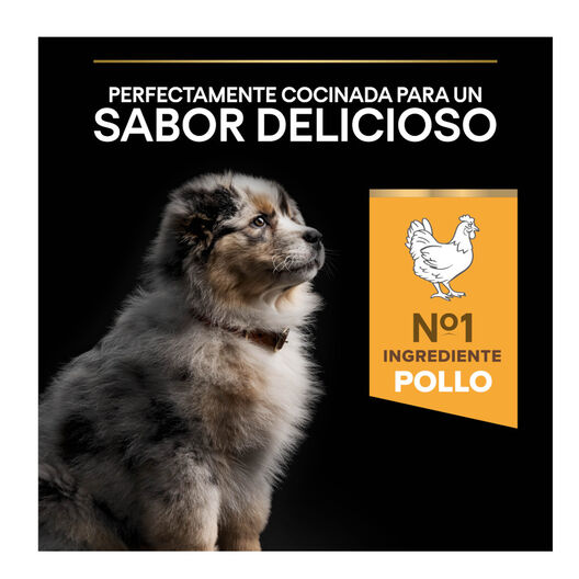Pro Plan Puppy Medium OptiStart Frango e Arroz ração para cães, , large image number null
