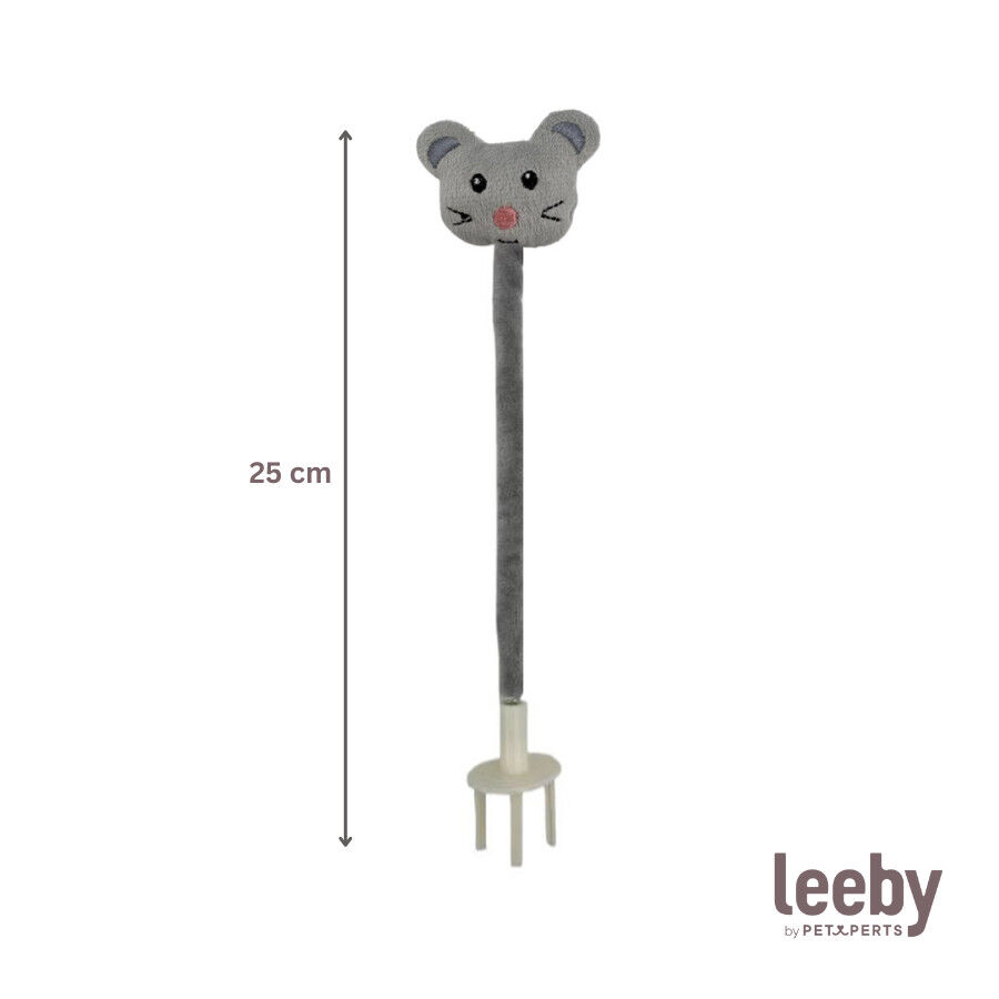 Leeby Babette Brinquedo em forma de ratinho para arranhador de gatos, , large Imagem n&uacute;mero 3