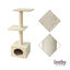 Leeby Colette torre arranhadora com cama nido bege para gatos, , large Indicador imagem número 5