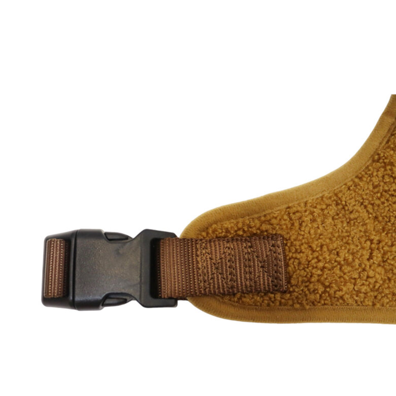Gotoo Peitoral ajustável teddy castanho para cães,  Imagem número 6 Gotoo Peitoral ajustável teddy castanho para cães, , large Imagem número 6