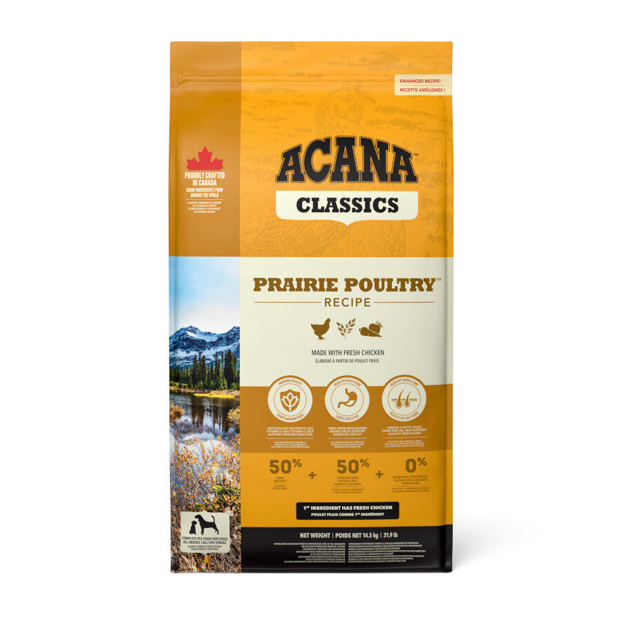 14.5 kg Acana Classics Prairie Poultry Frango ra&ccedil;&atilde;o para c&atilde;es, , large Imagem n&uacute;mero 1