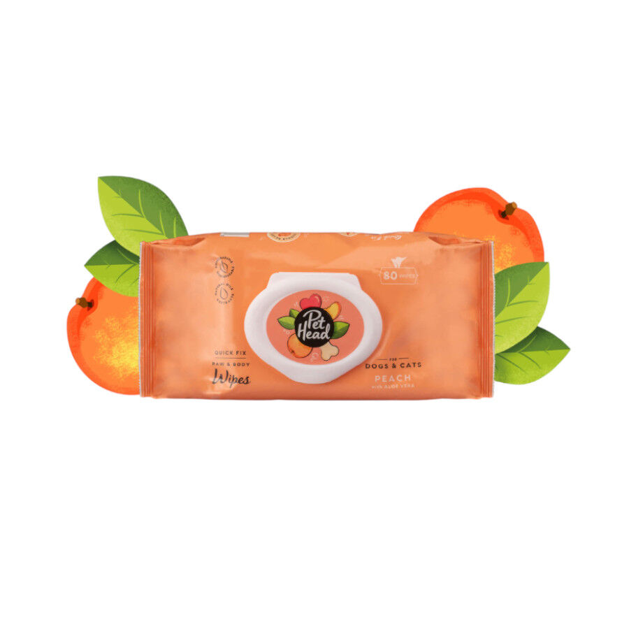 Pet Head Toalhitas para c&atilde;es com 80 unidades, , large Imagem n&uacute;mero 1
