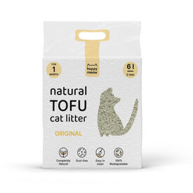 Happy Meow Natural Tofu Aglomerante Original para gatos
