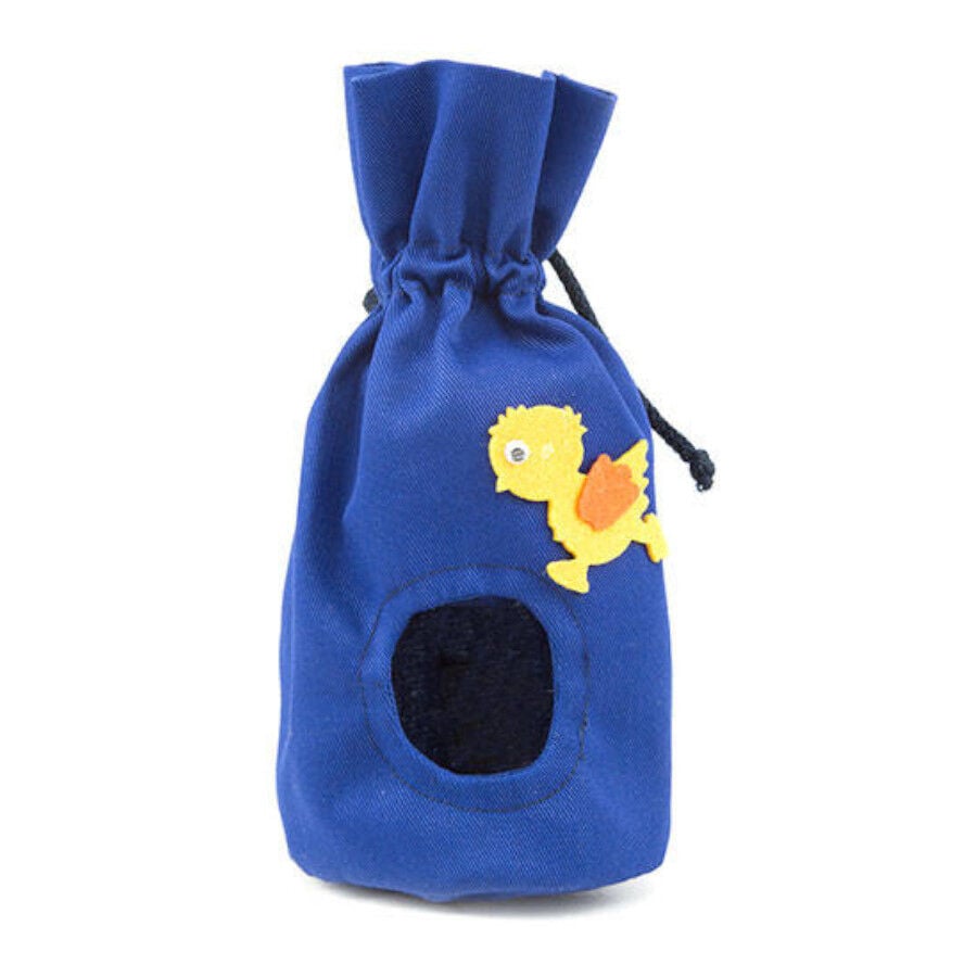 TK-Pet Cama Ninho de Tela Azul para agapornis, , large Imagem n&uacute;mero 1