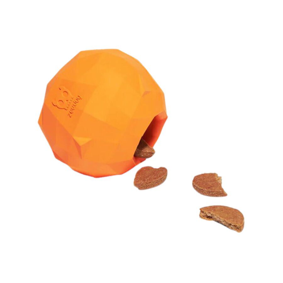 Zeedog Super Dispensador de Snacks Laranja para c&atilde;es, , large Imagem n&uacute;mero 1