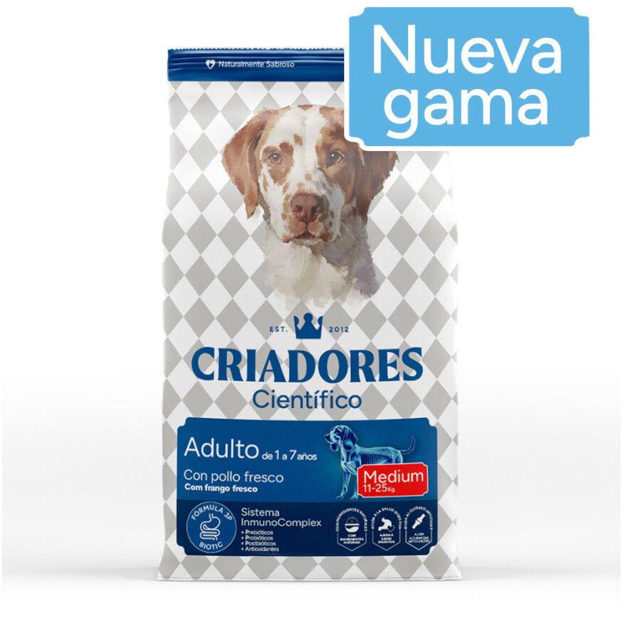 Criadores Cient&iacute;fico Adulto Medium Ra&ccedil;&atilde;o de frango para c&atilde;es, , large Imagem n&uacute;mero 2