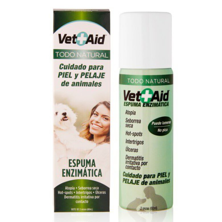 Vet-Aid espuma enzimática cuidado de la piel image number null