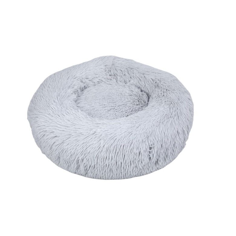 Leeby Cama Redonda Anti Stress de Pelo Cinzento para gatos,  Imagem número 1 Leeby Cama Redonda Anti Stress de Pelo Cinzento para gatos, , large Imagem número 1