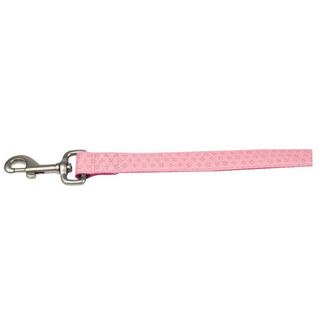 MacLeather Cross Trela Rosa Couro Sintético para cães 