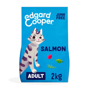 Edgard & Cooper Adult Salmão ração para gatos