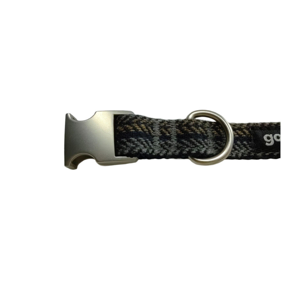 Gotoo Coleira tweed azul para c&atilde;es, , large Imagem n&uacute;mero 5