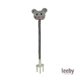 Leeby Babette brinquedo com arranhador em forma de ratinho para gatos