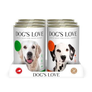 Dog’s Love Adulto lata para cães - Multipack