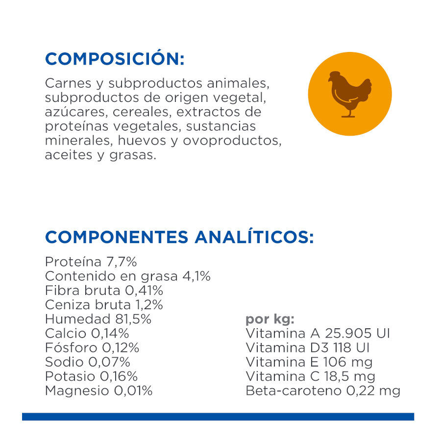 24 saquetas x 85 g Hill's Science Plan Adult Frango, Peixe Azul e Carne em Molho para Gatos Pack poupan&ccedil;a!, , large Imagem n&uacute;mero 4