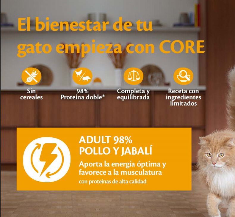 85 g Wellness Core Single Protein Frango e Javali terrina para gatos, , large Imagem n&uacute;mero 2